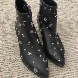 Rebecca Minkoff Lizzie Embellished/Studded Booties